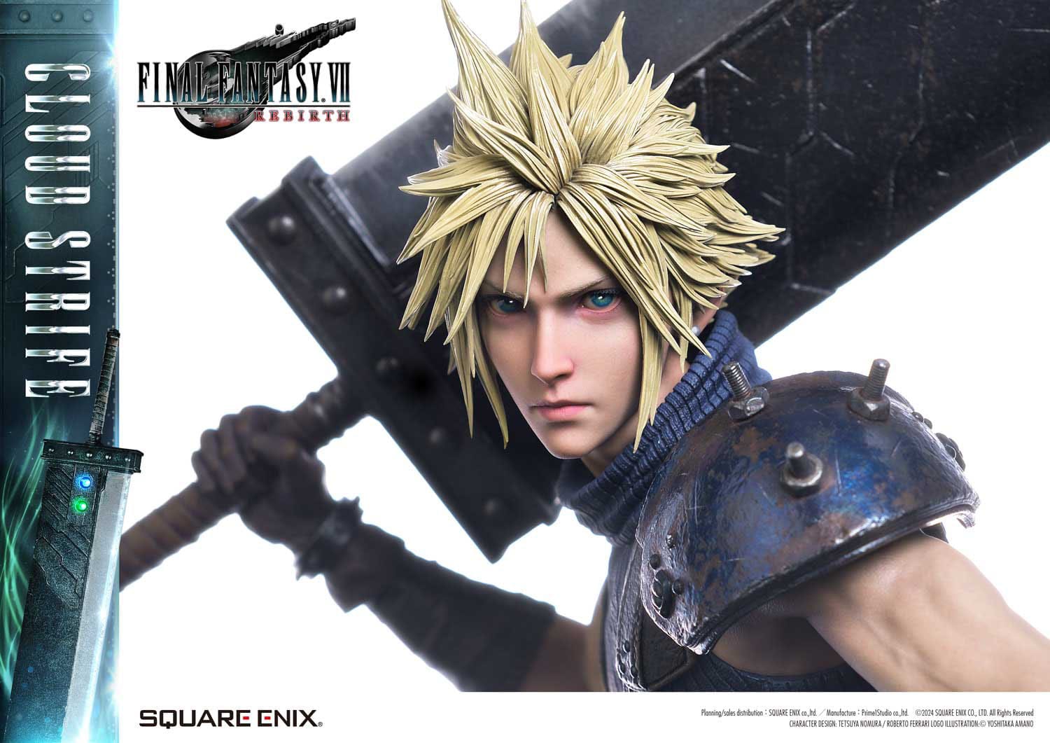 Final Fantasy VII Rebirth Statue 1/4 Cloud Strife 68cm
