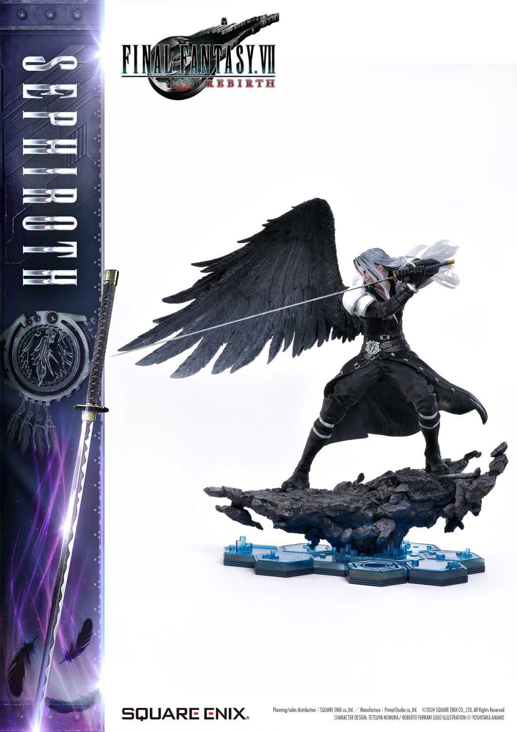 Final Fantasy VII Rebirth Statue 1/4 Sephiroth 69cm