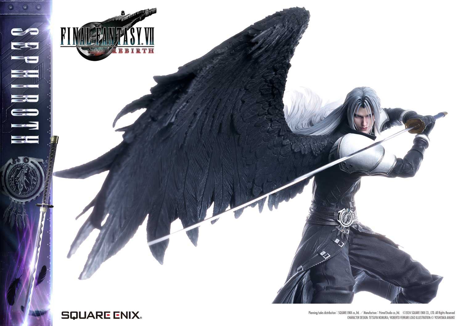 Final Fantasy VII Rebirth Statue 1/4 Sephiroth 69cm