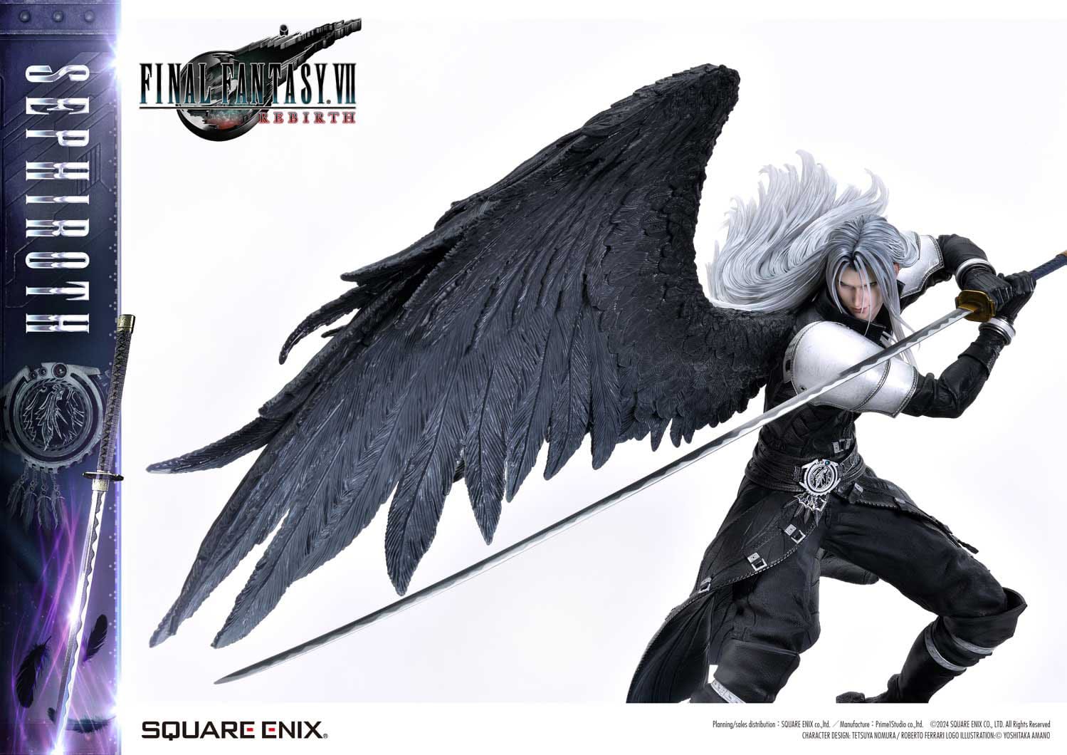 Final Fantasy VII Rebirth Statue 1/4 Sephiroth 69cm