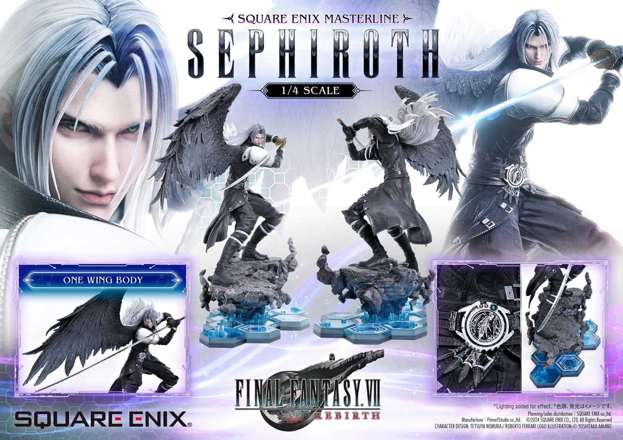 Final Fantasy VII Rebirth Statue 1/4 Sephiroth 69cm