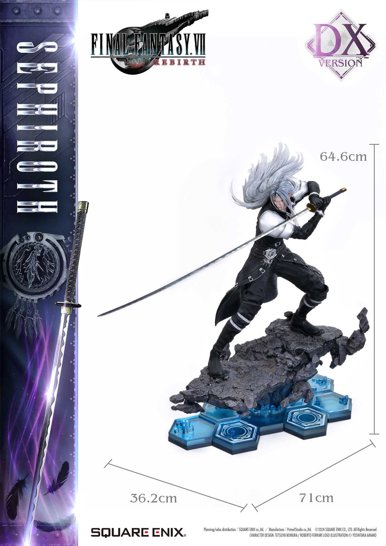 Final Fantasy VII Rebirth Statue 1/4 Sephiroth Deluxe Ver. 69cm