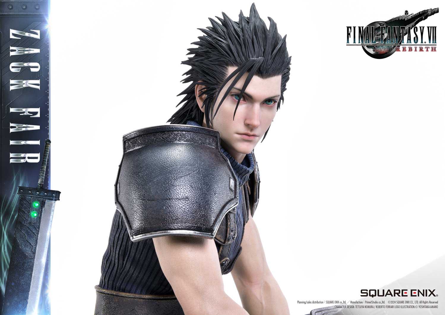 Final Fantasy VII Rebirth Statue 1/4 Zack Fair 57cm
