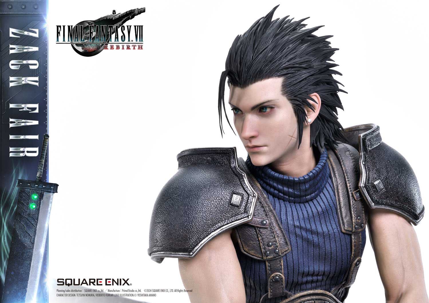 Final Fantasy VII Rebirth Statue 1/4 Zack Fair 57cm