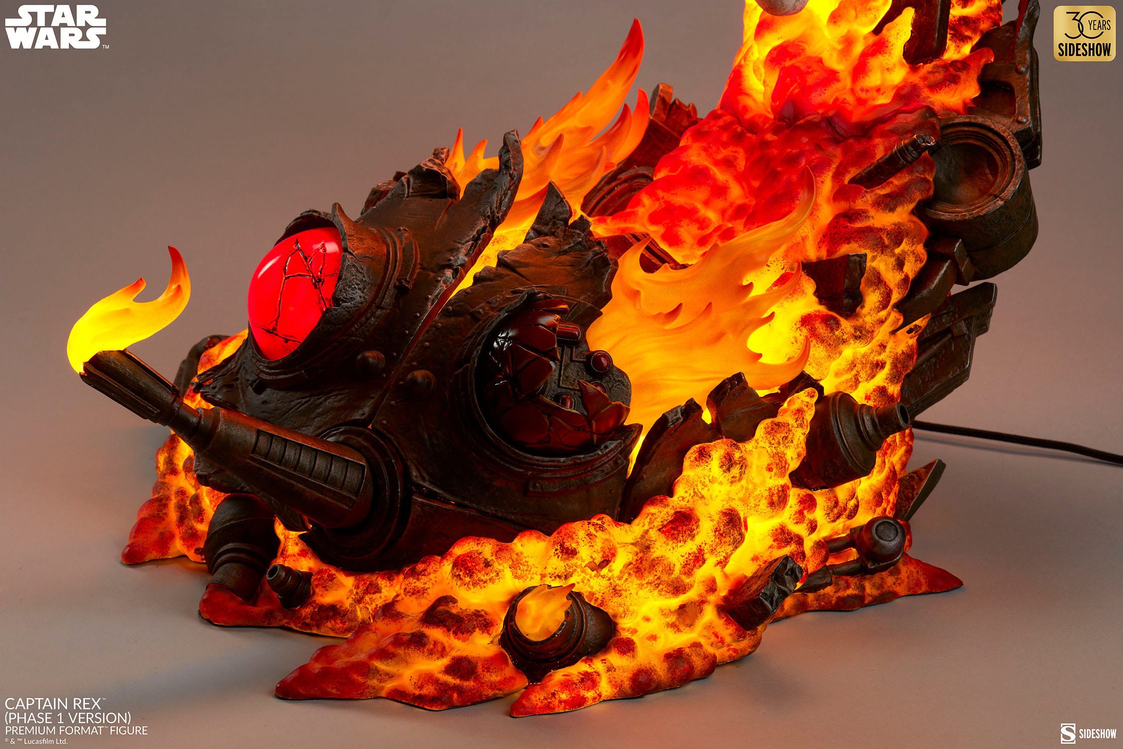 Star Wars Premium Format Figure Captain Rex (Phase 1 Version) Sideshow Exclusive 68 cm - Loaded Dice