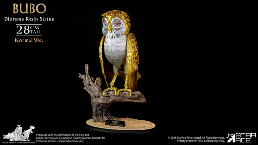 Ray Harryhausens Diorama Resin Statue Bubo Normal Ver. 28cm ETA Nov 2026 - Loaded Dice