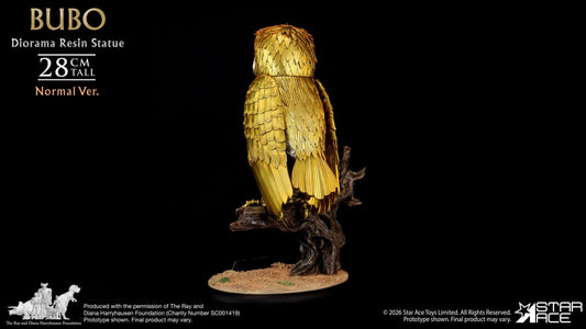 Ray Harryhausens Diorama Resin Statue Bubo Normal Ver. 28cm ETA Nov 2026 - Loaded Dice