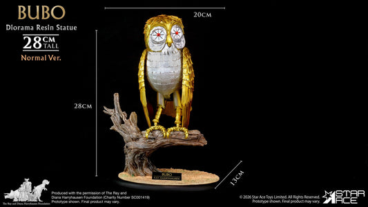 Ray Harryhausens Diorama Resin Statue Bubo Normal Ver. 28cm ETA Nov 2026 - Loaded Dice