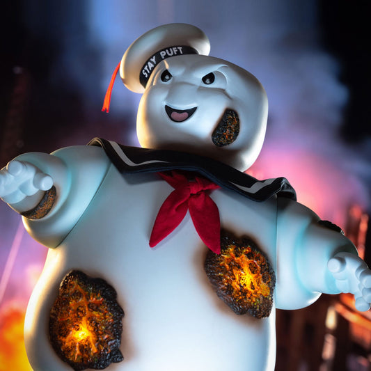Ghostbusters Soft Vinyl Statue Stay Puft Marshmallow Man Burning Edition Deluxe Version 30 cm ETA 14 Days - Loaded Dice