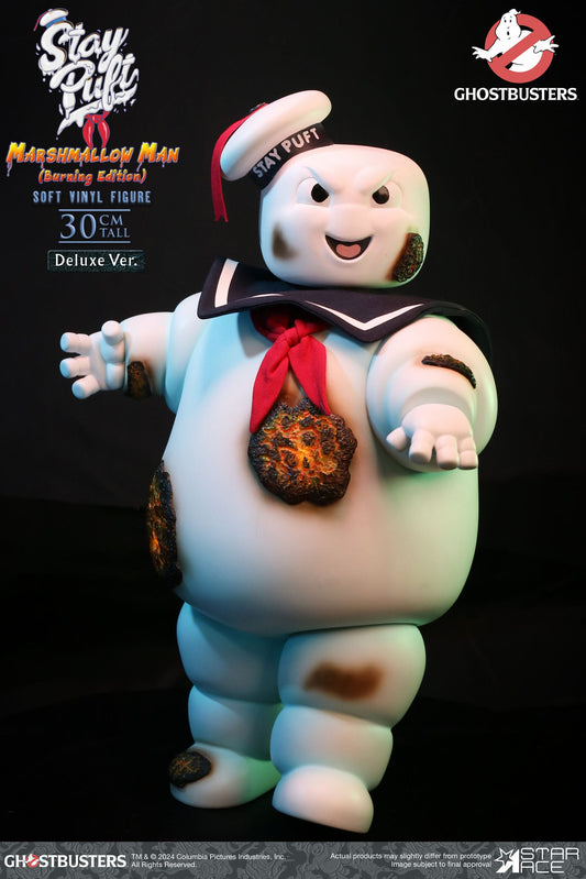 Ghostbusters Soft Vinyl Statue Stay Puft Marshmallow Man Burning Edition Deluxe Version 30 cm ETA 14 Days - Loaded Dice