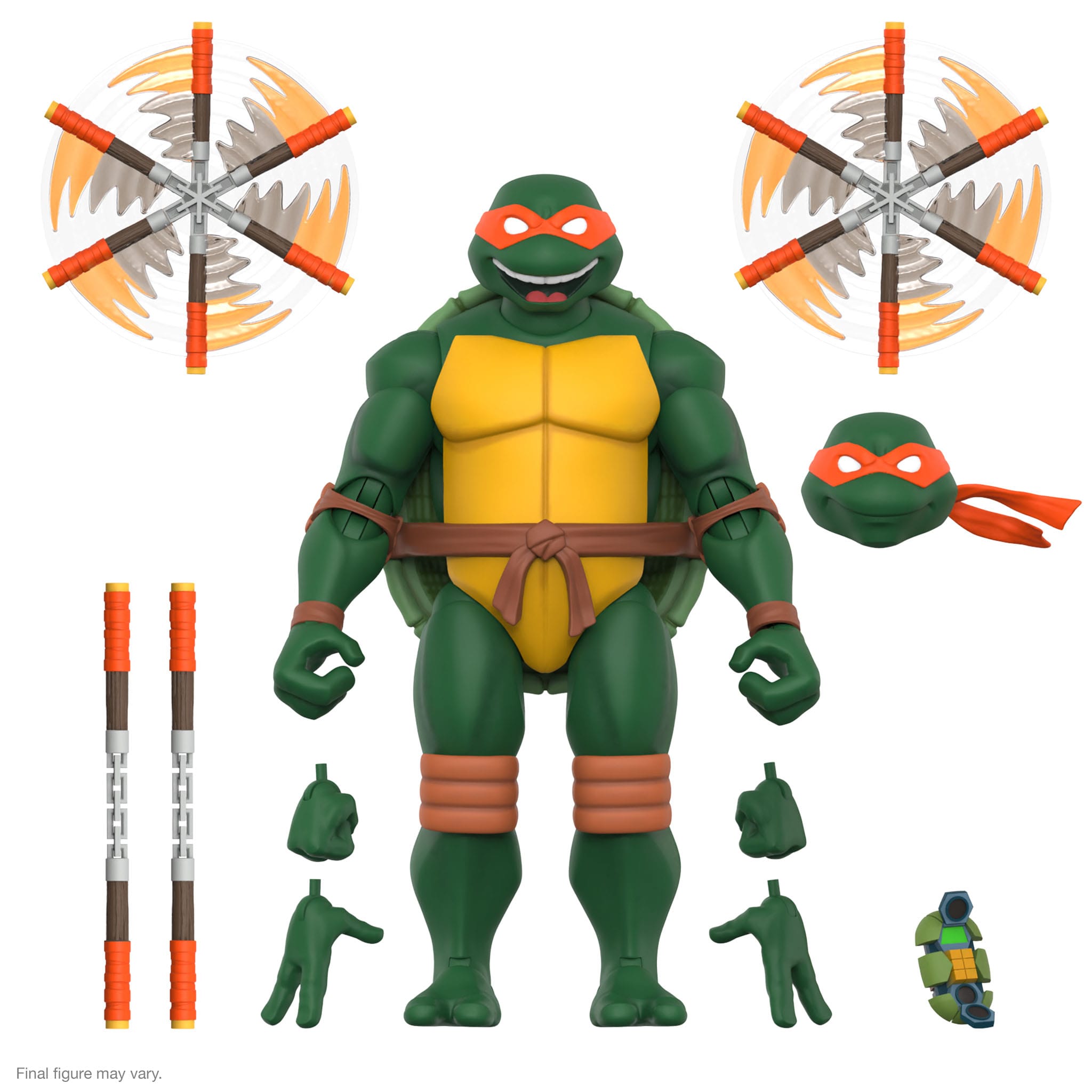 Teenage Mutant Ninja Turtles Ultimates Action Figure Wave 12 Michelangelo 18cm - Loaded Dice