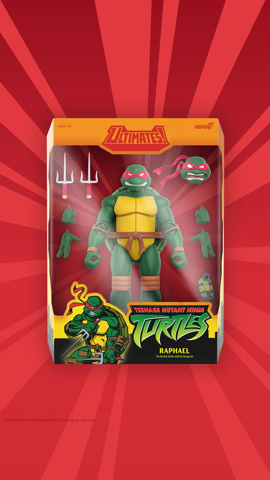 Teenage Mutant Ninja Turtles Ultimates Action Figure Wave 12 Raphael 18cm - Loaded Dice