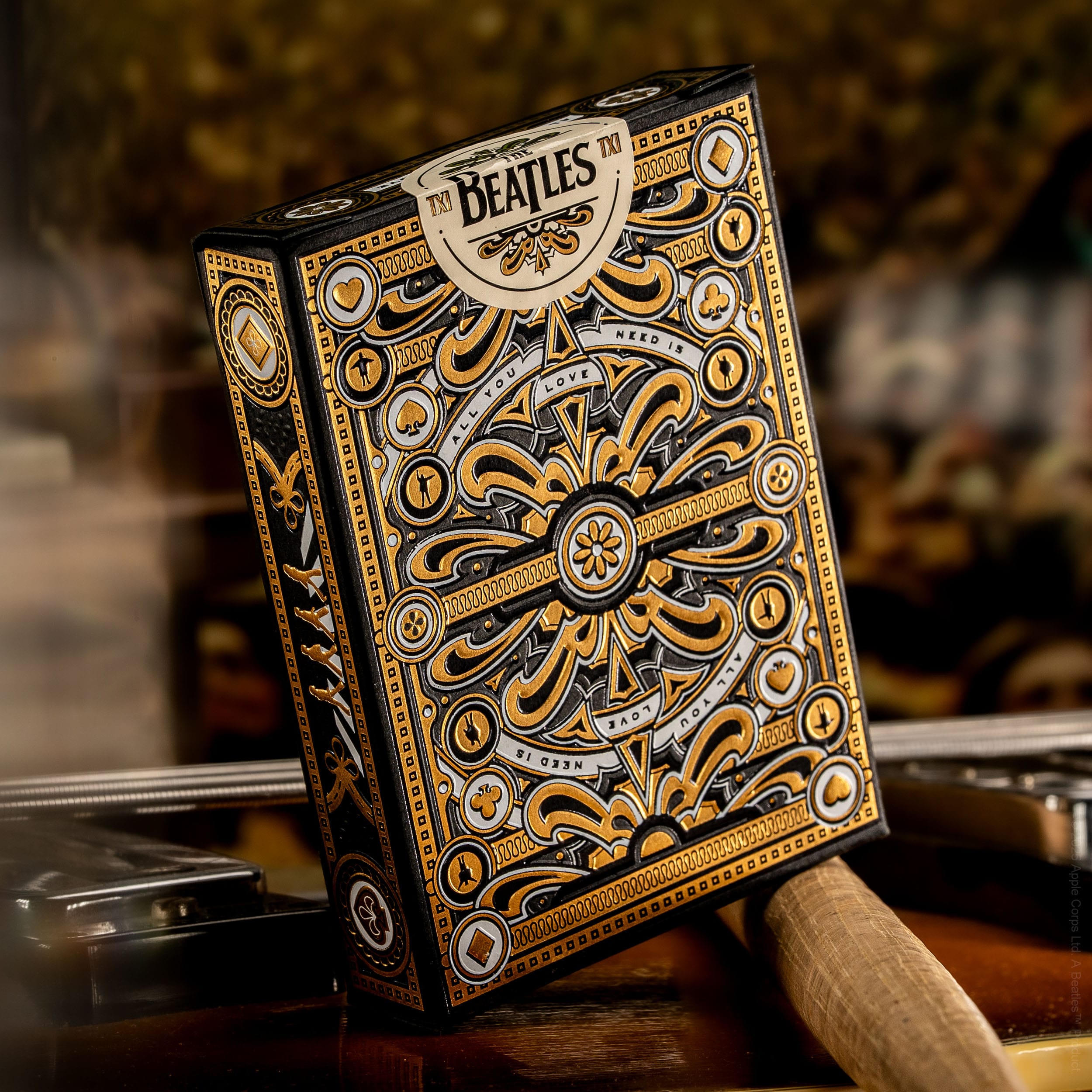 The Beatles Playing Cards Black Special Edition - Loaded Dice