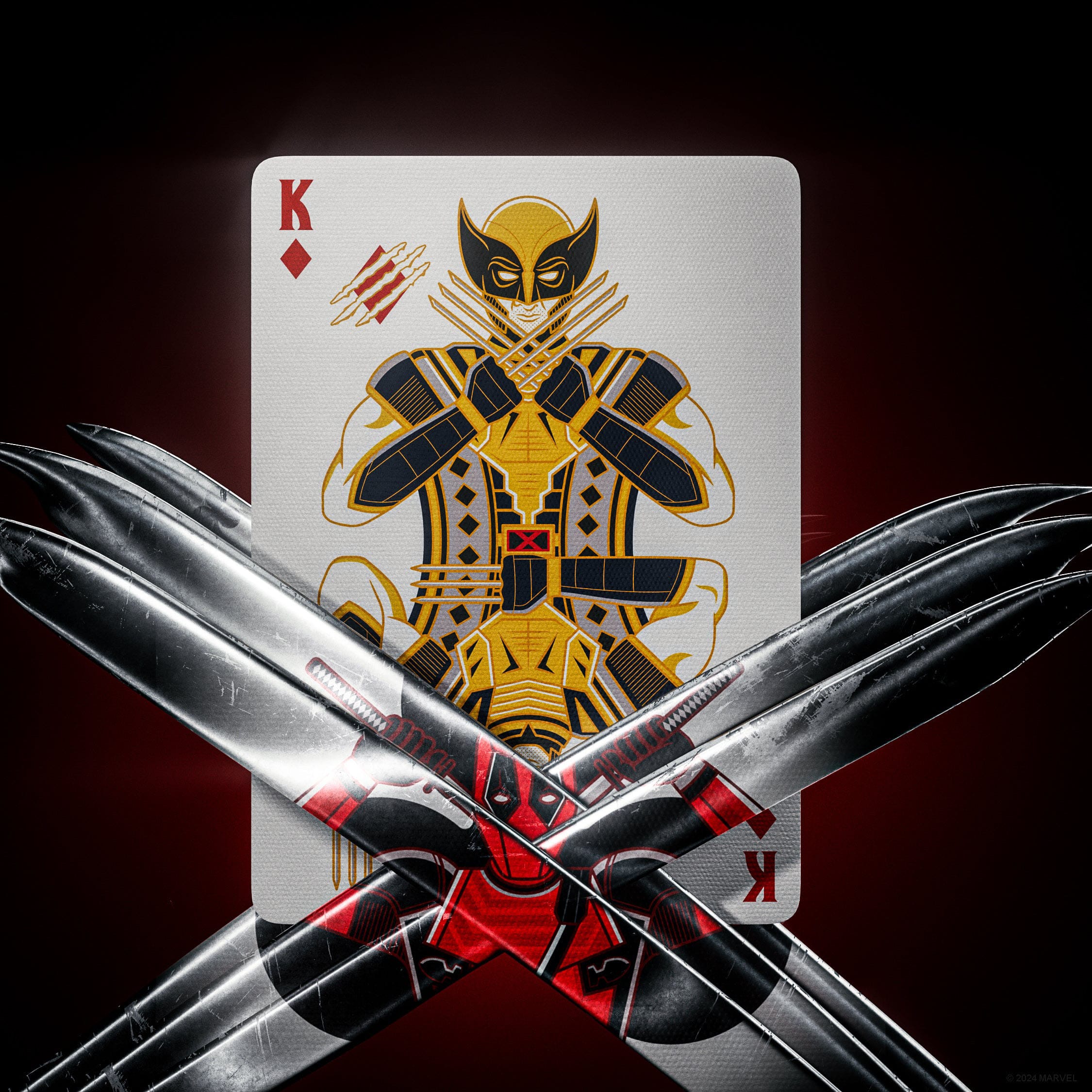 Theory 11 -  Deadpool Playing Cards