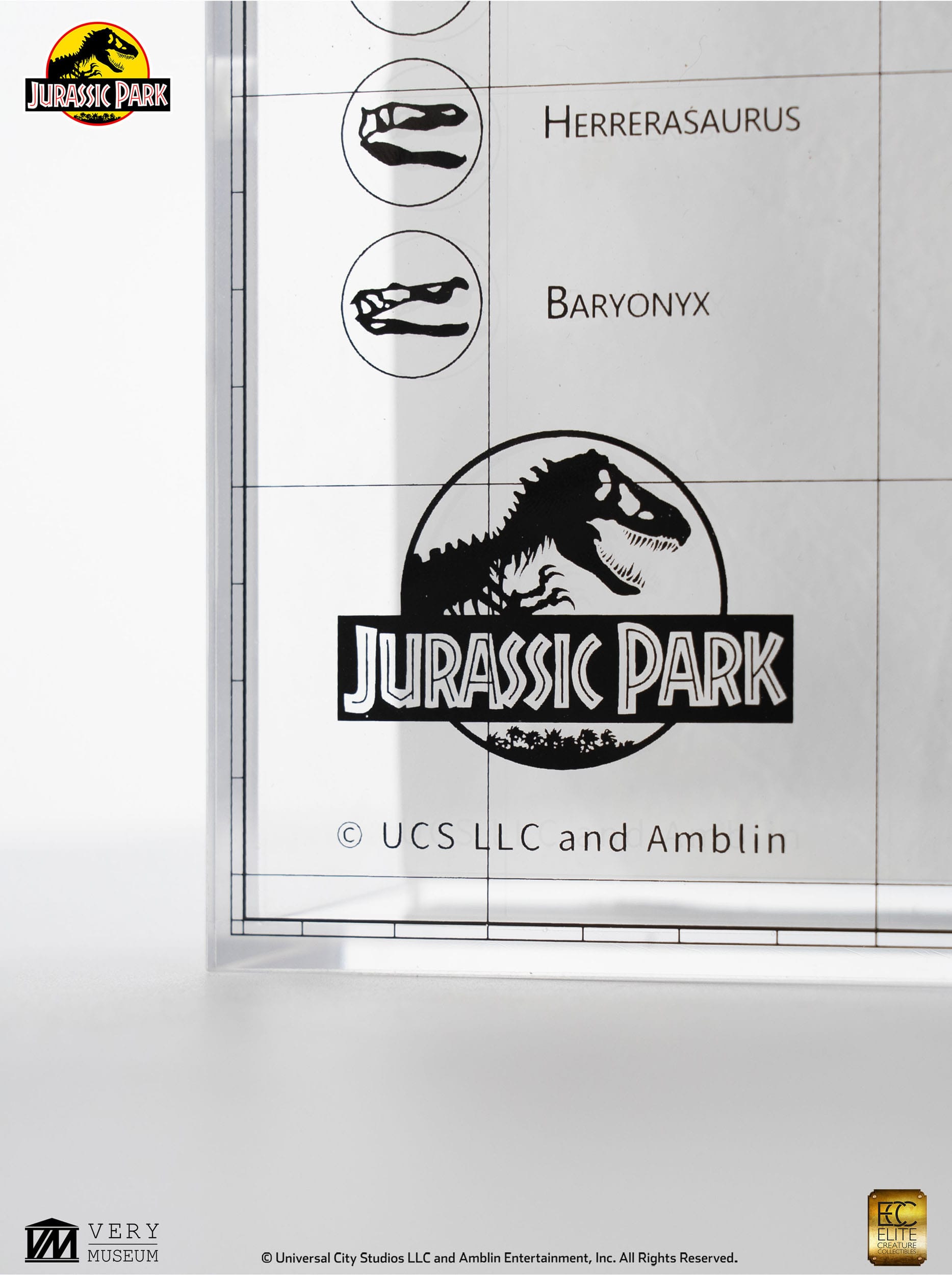Jurassic Park Topographic Map Isla Nublar (Limited to 200 pieces Worldwide) - Loaded Dice