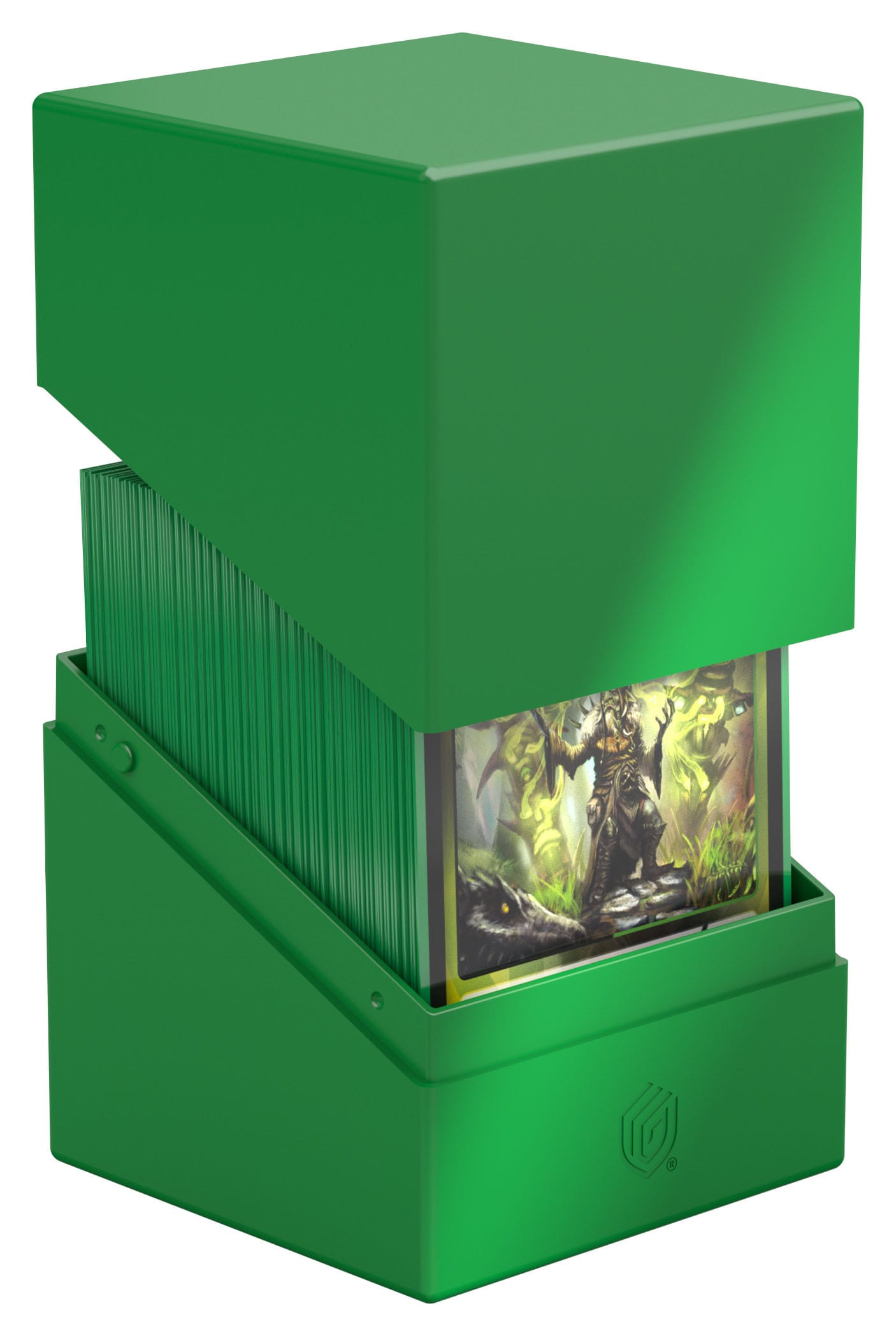 Ultimate Guard Boulder 100+ Solid - Green - Loaded Dice