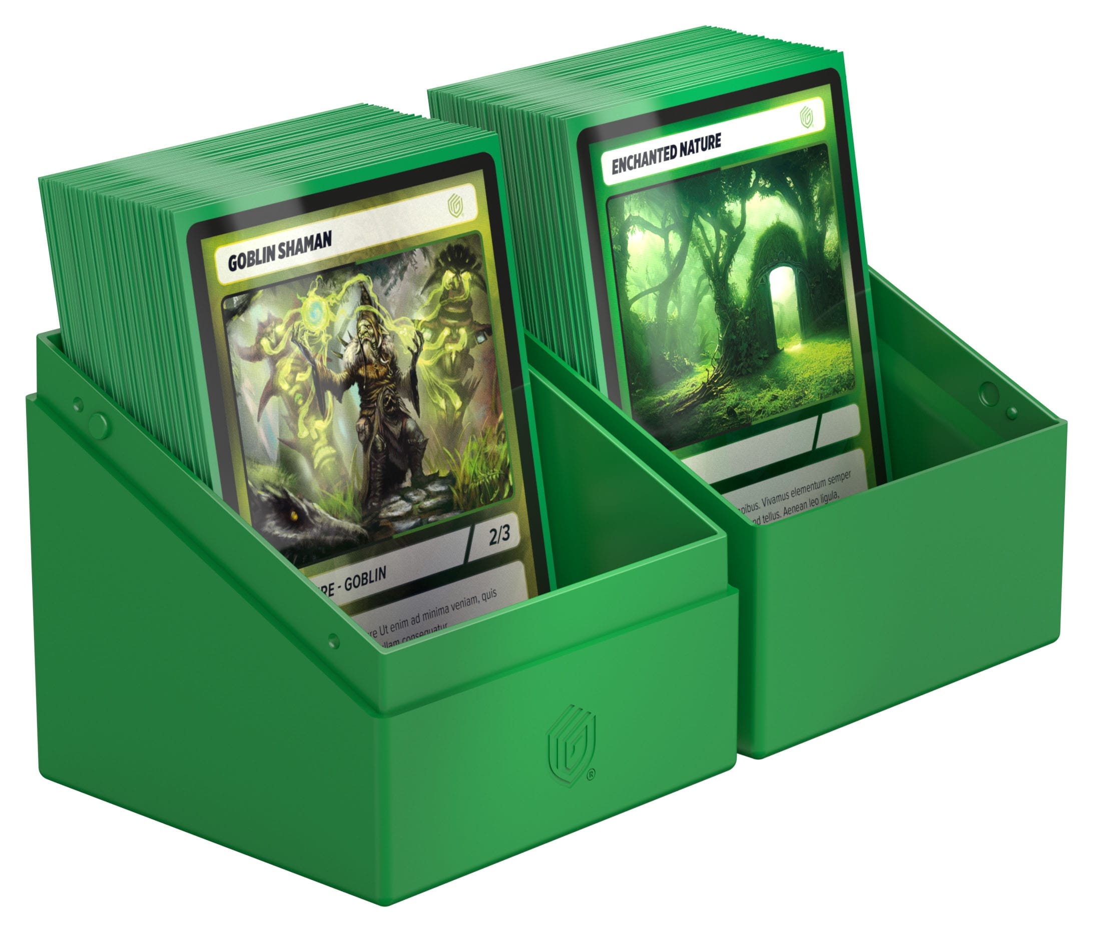 Ultimate Guard Boulder 100+ Solid - Green - Loaded Dice