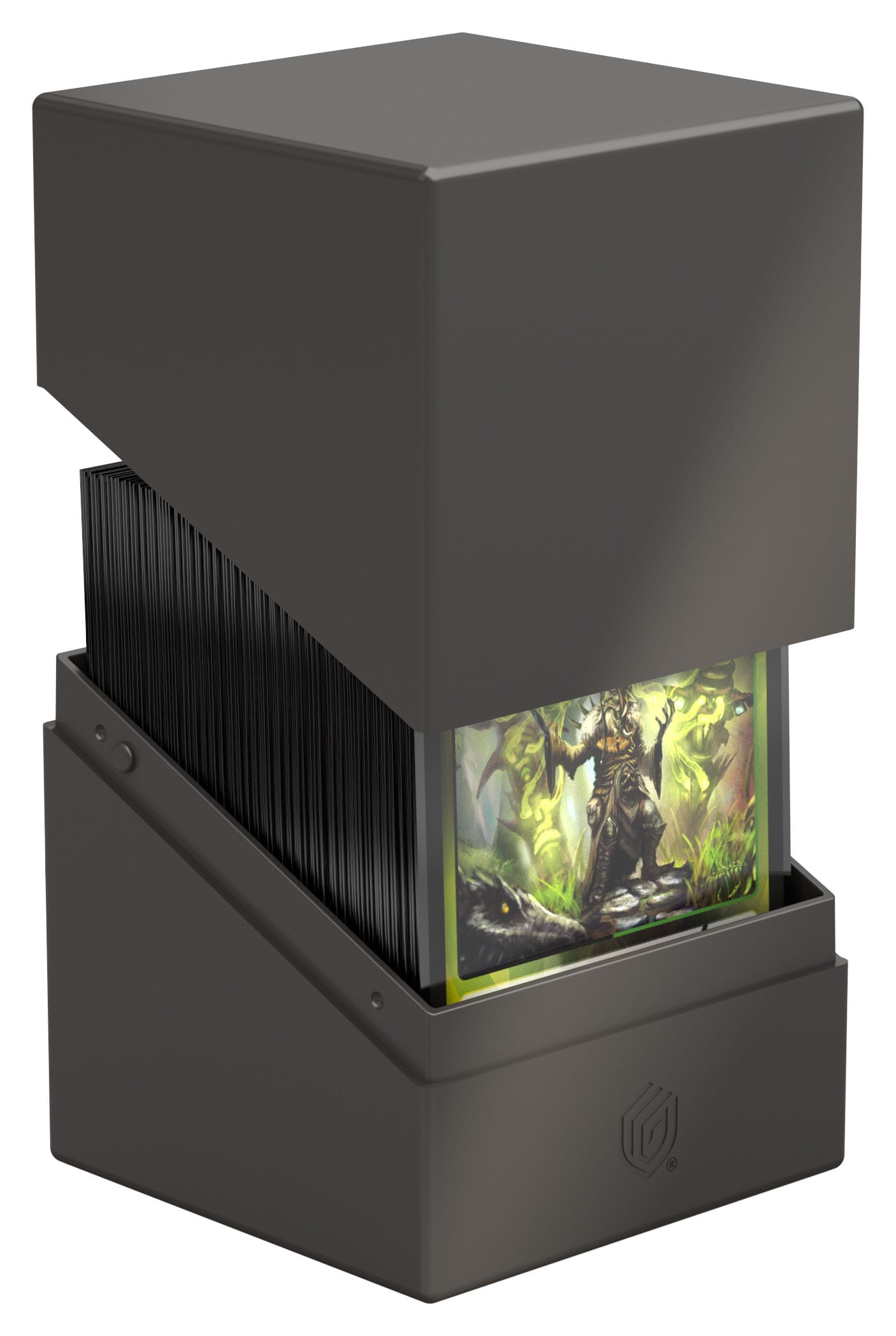 Ultimate Guard Boulder 100+ Solid - Grey - Loaded Dice