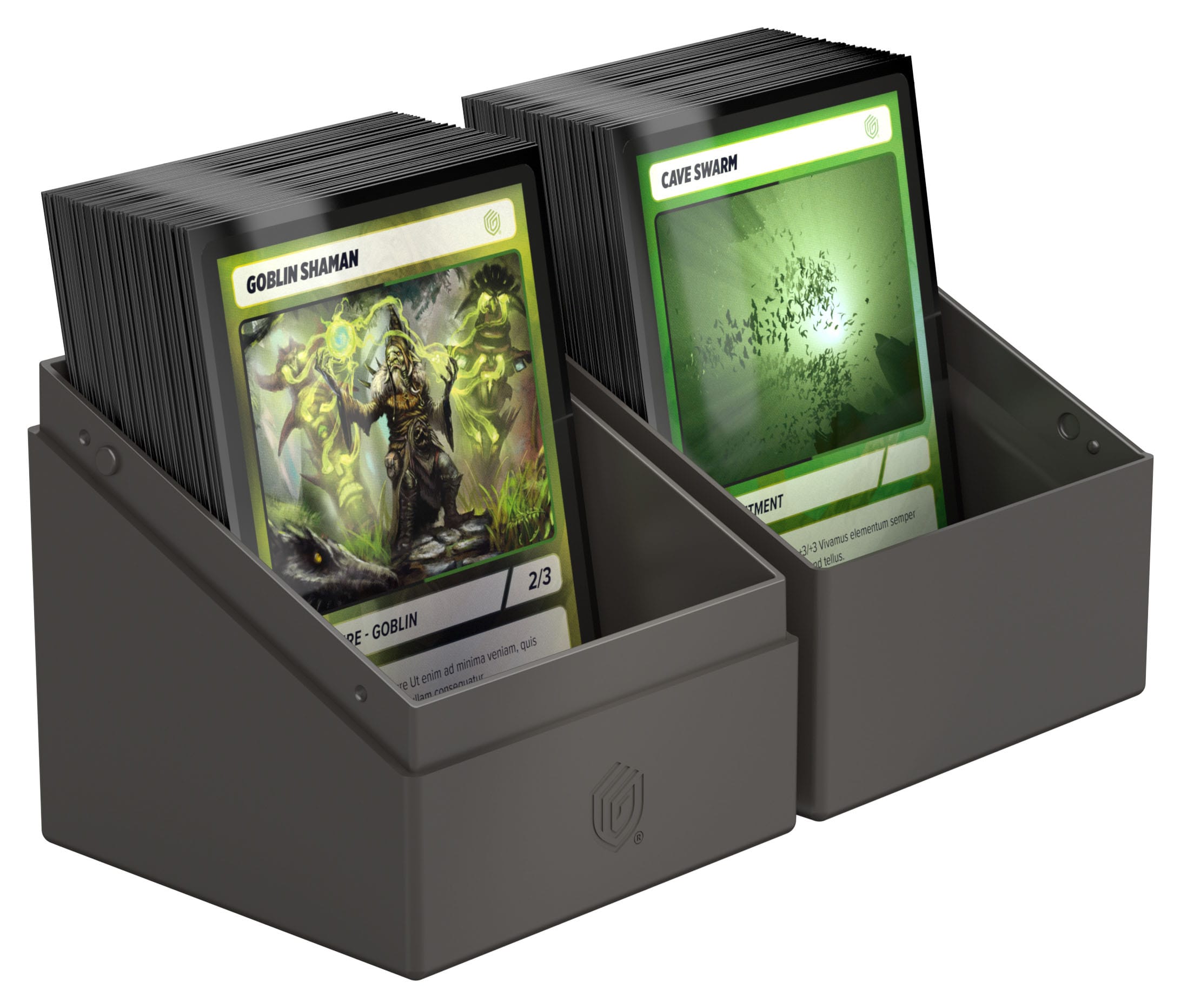 Ultimate Guard Boulder 100+ Solid - Grey - Loaded Dice