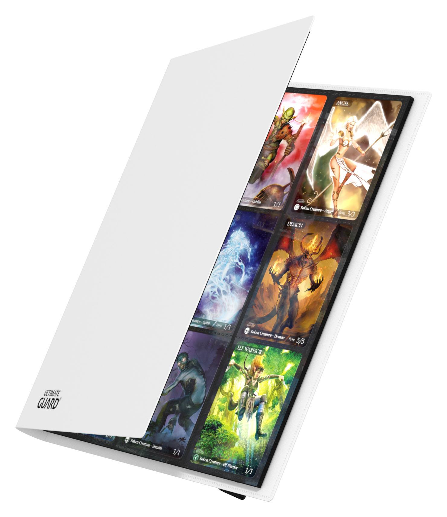 Ultimate Guard Flexxfolio 360 - 18-Pocket White - Loaded Dice