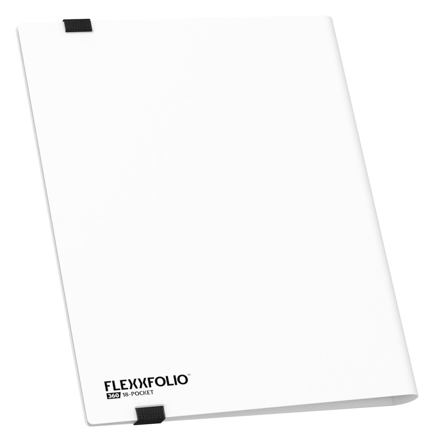 Ultimate Guard Flexxfolio 360 - 18-Pocket White - Loaded Dice