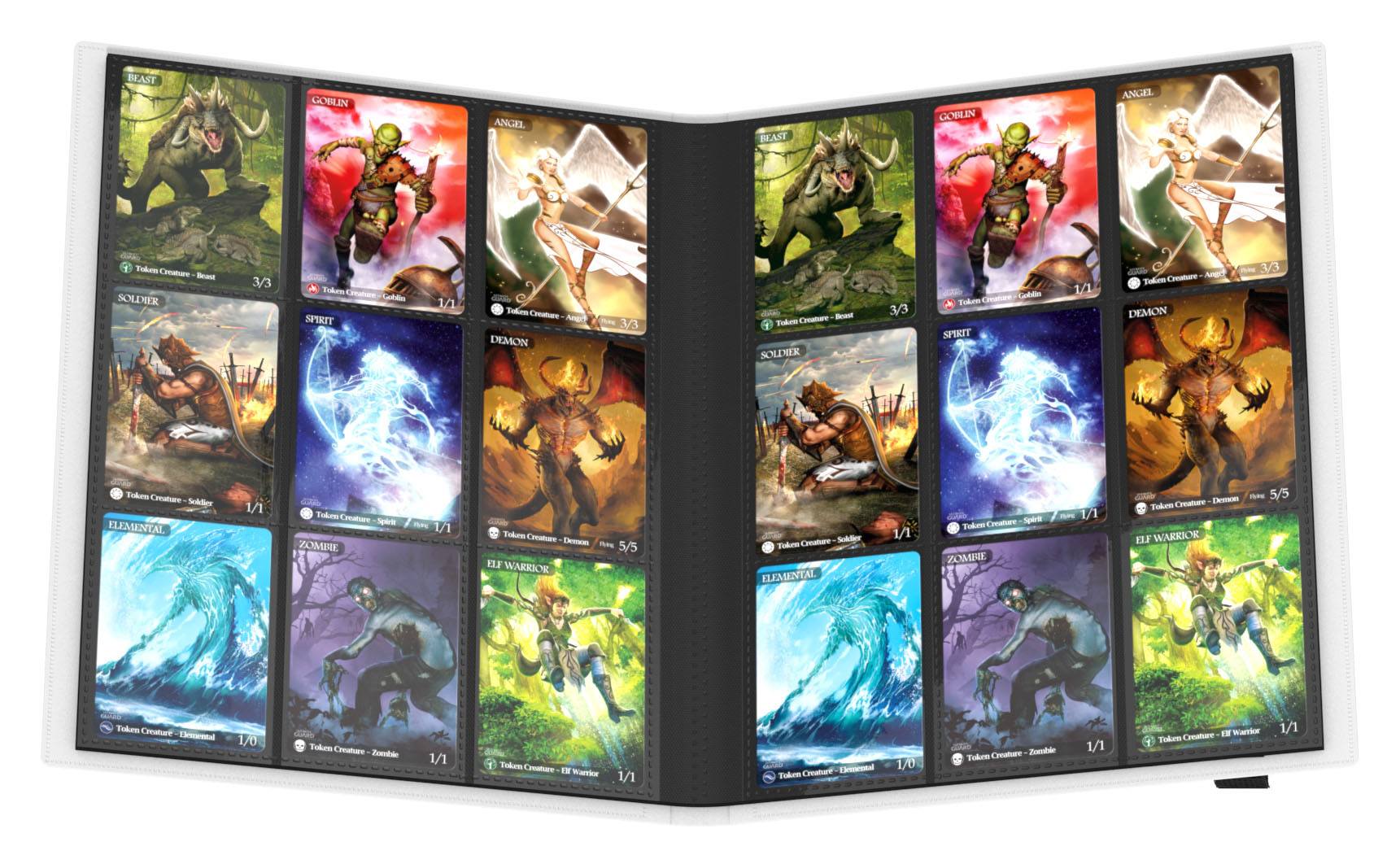 Ultimate Guard Flexxfolio 360 - 18-Pocket White - Loaded Dice