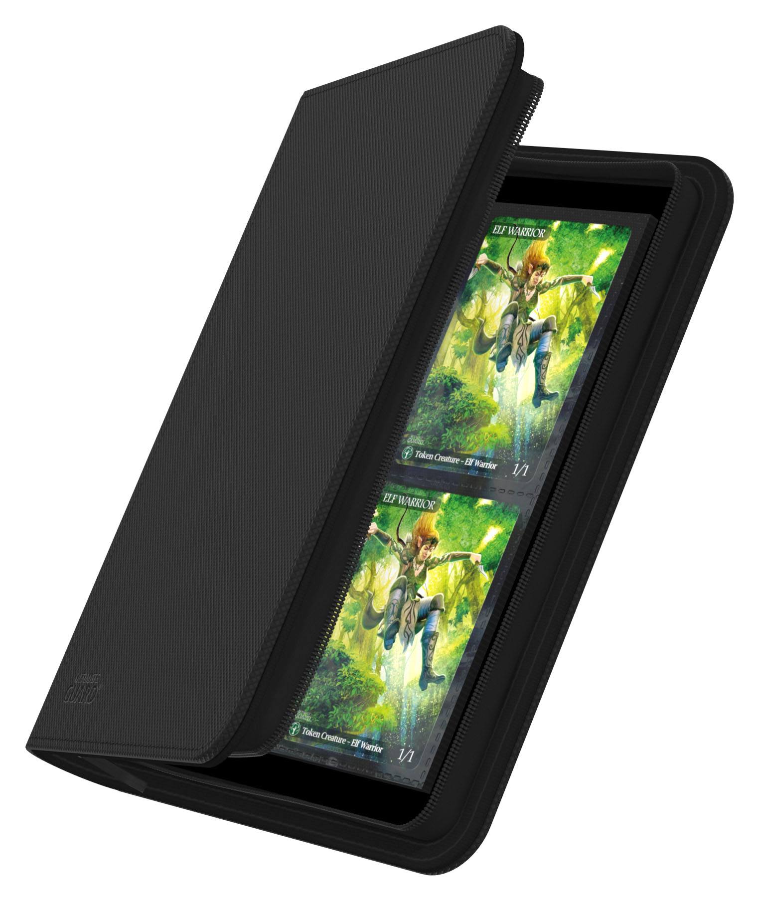 Ultimate Guard Zipfolio 160 8-Pocket Xenoskin - Black - Loaded Dice