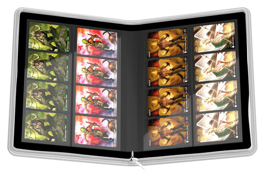 Ultimate Guard Zipfolio 320 16-Pocket Xenoskin - White - Loaded Dice