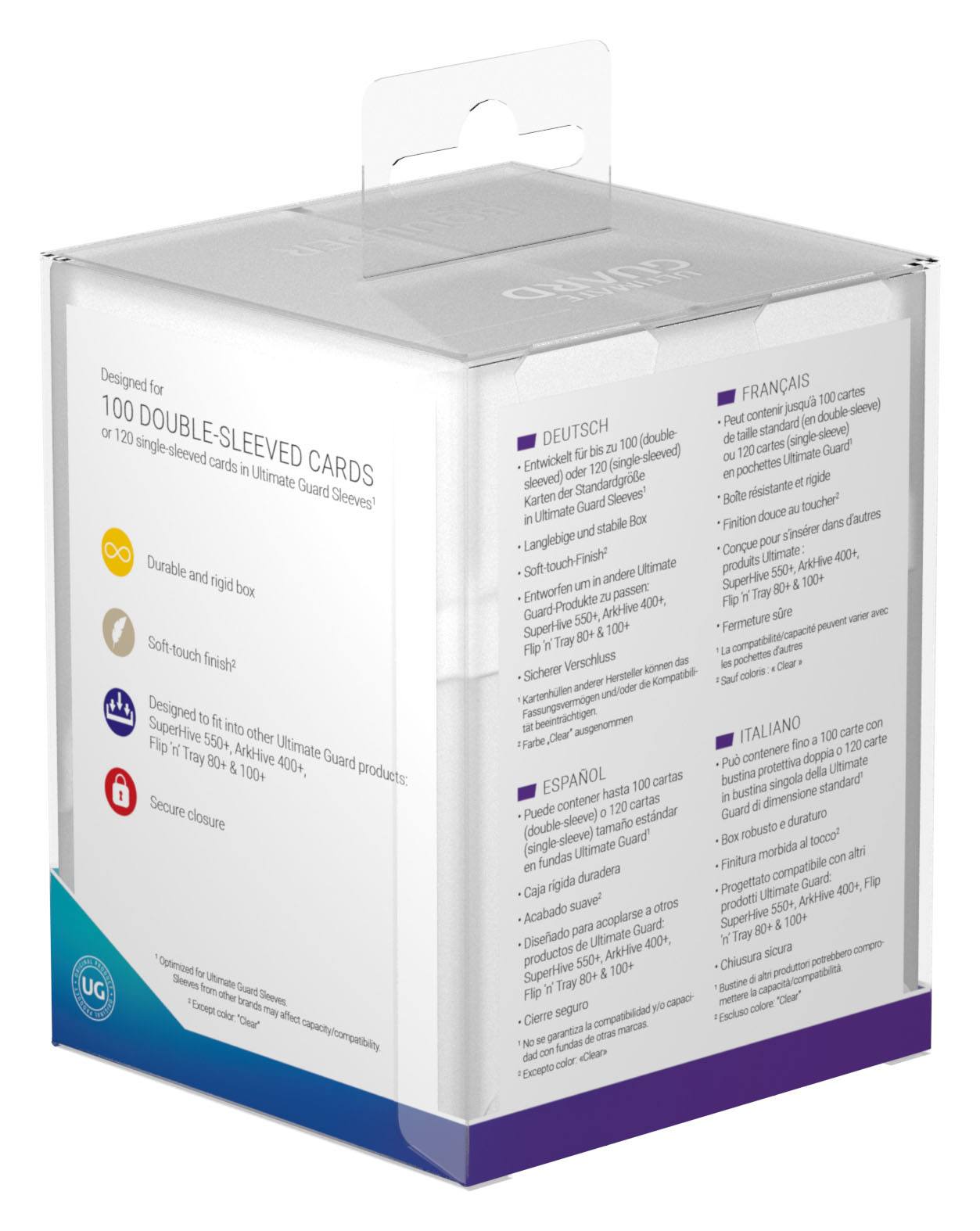 Ultimate Guard Boulder 100+ - Frosted - Loaded Dice