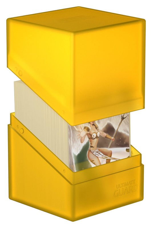 Ultimate Guard Boulder 100+ - Amber - Loaded Dice