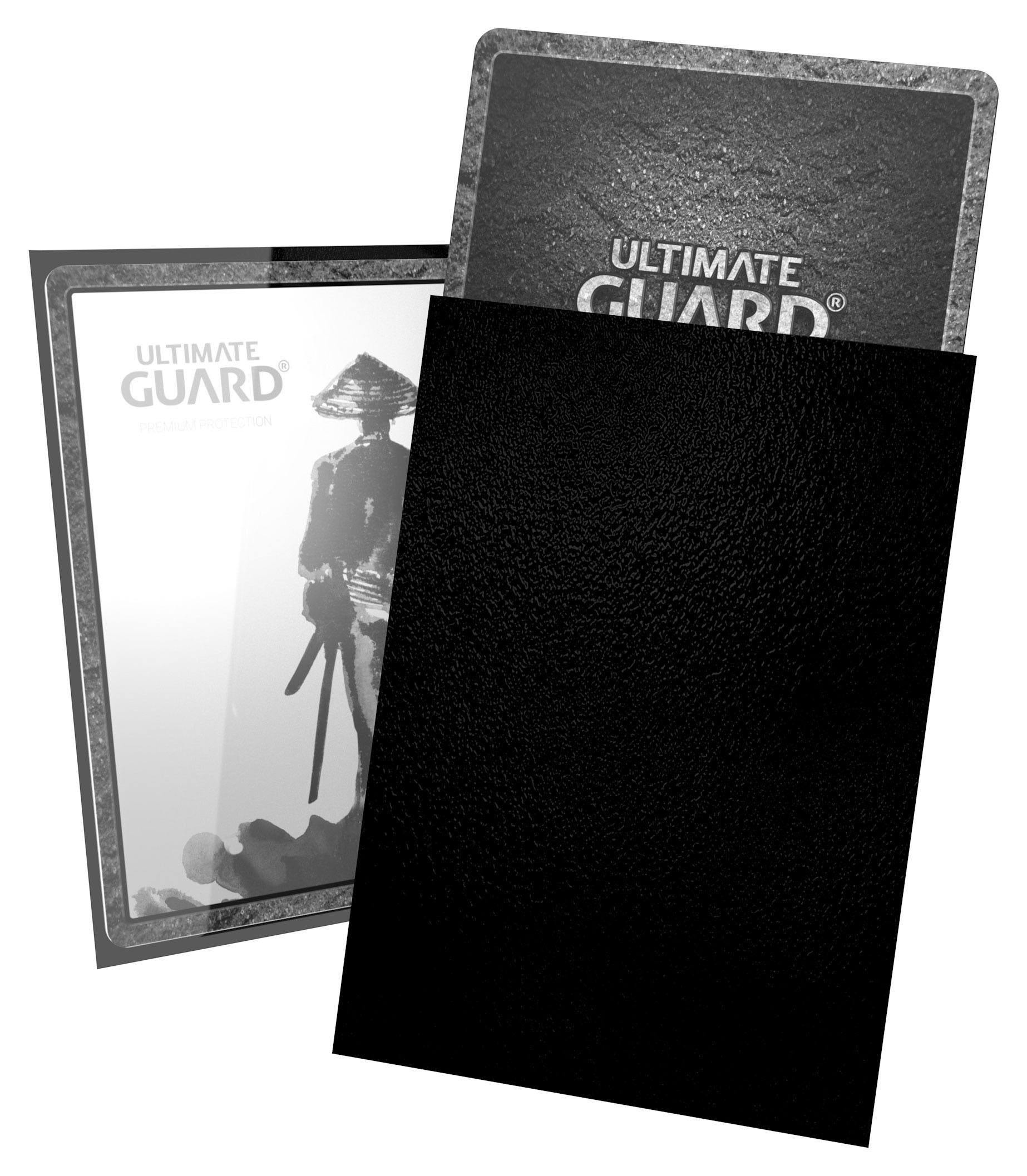 Ultimate Guard Katana Sleeves Japanese Size (60) - Black - Loaded Dice