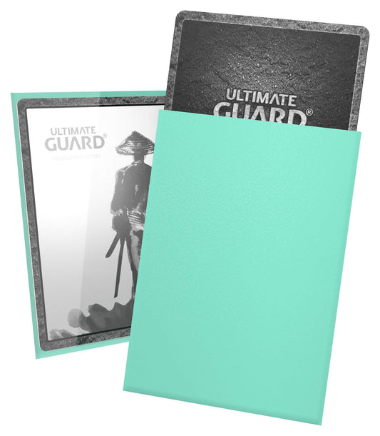 Ultimate Guard Katana Sleeves Japanese Size (60) - Turquoise - Loaded Dice