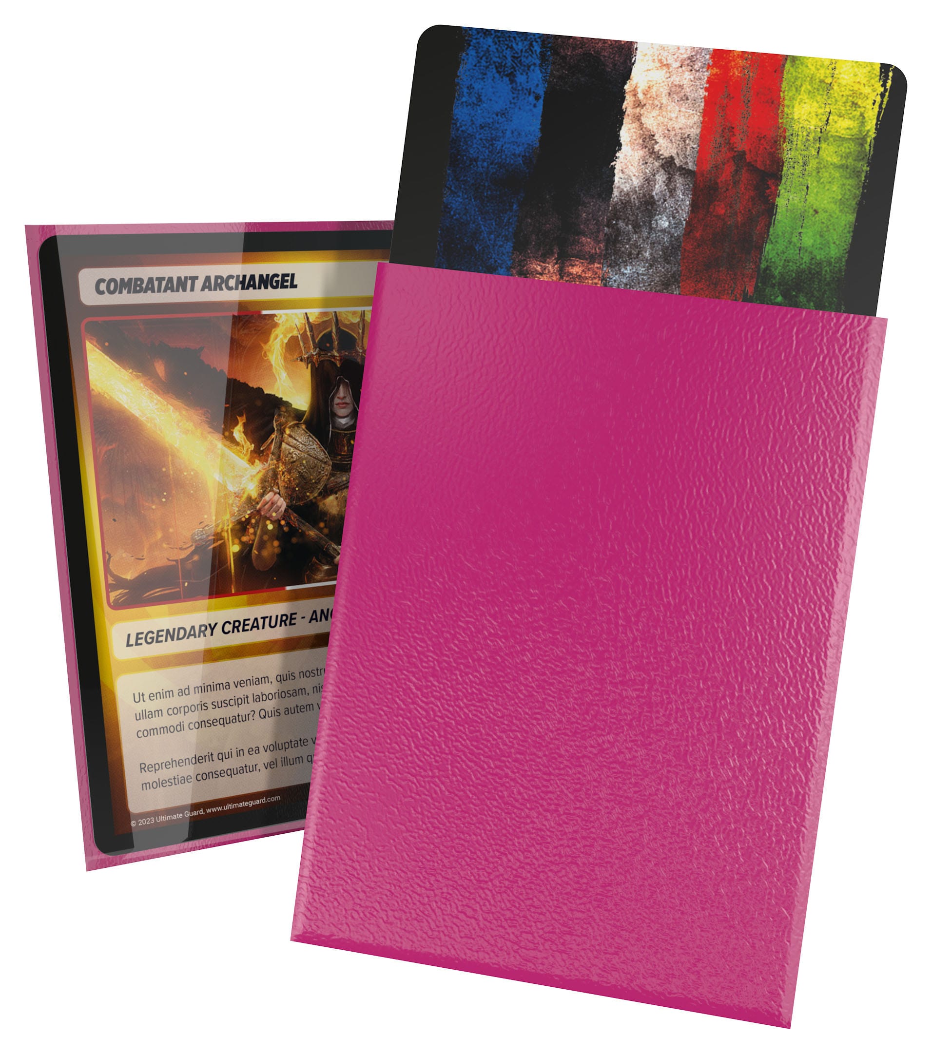 Ultimate Guard Cortex Sleeves Standard Size (100) - Pink - Loaded Dice