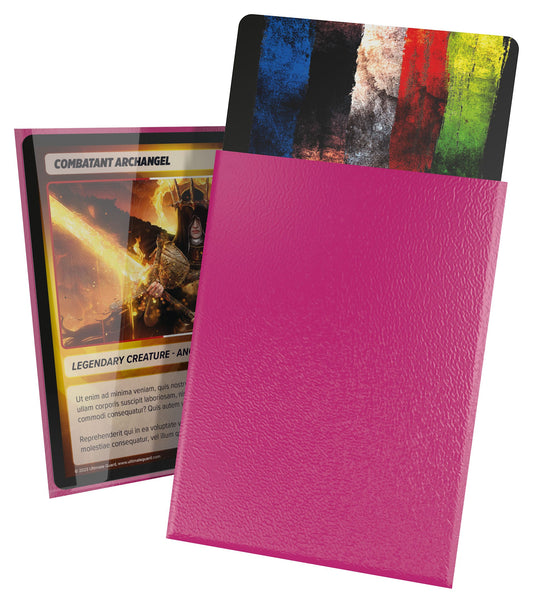 Ultimate Guard Cortex Sleeves Standard Size (100) - Pink - Loaded Dice