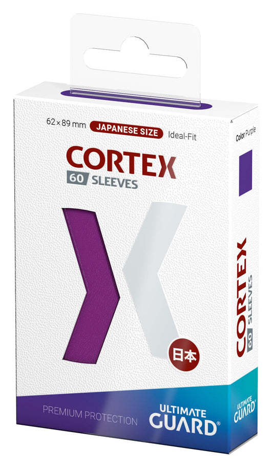 Ultimate Guard Cortex Sleeves Japanese Size (60) - Purple - Loaded Dice
