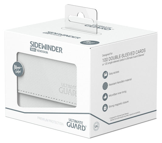 Ultimate Guard Sidewinder 100+ Xenoskin - White - Loaded Dice