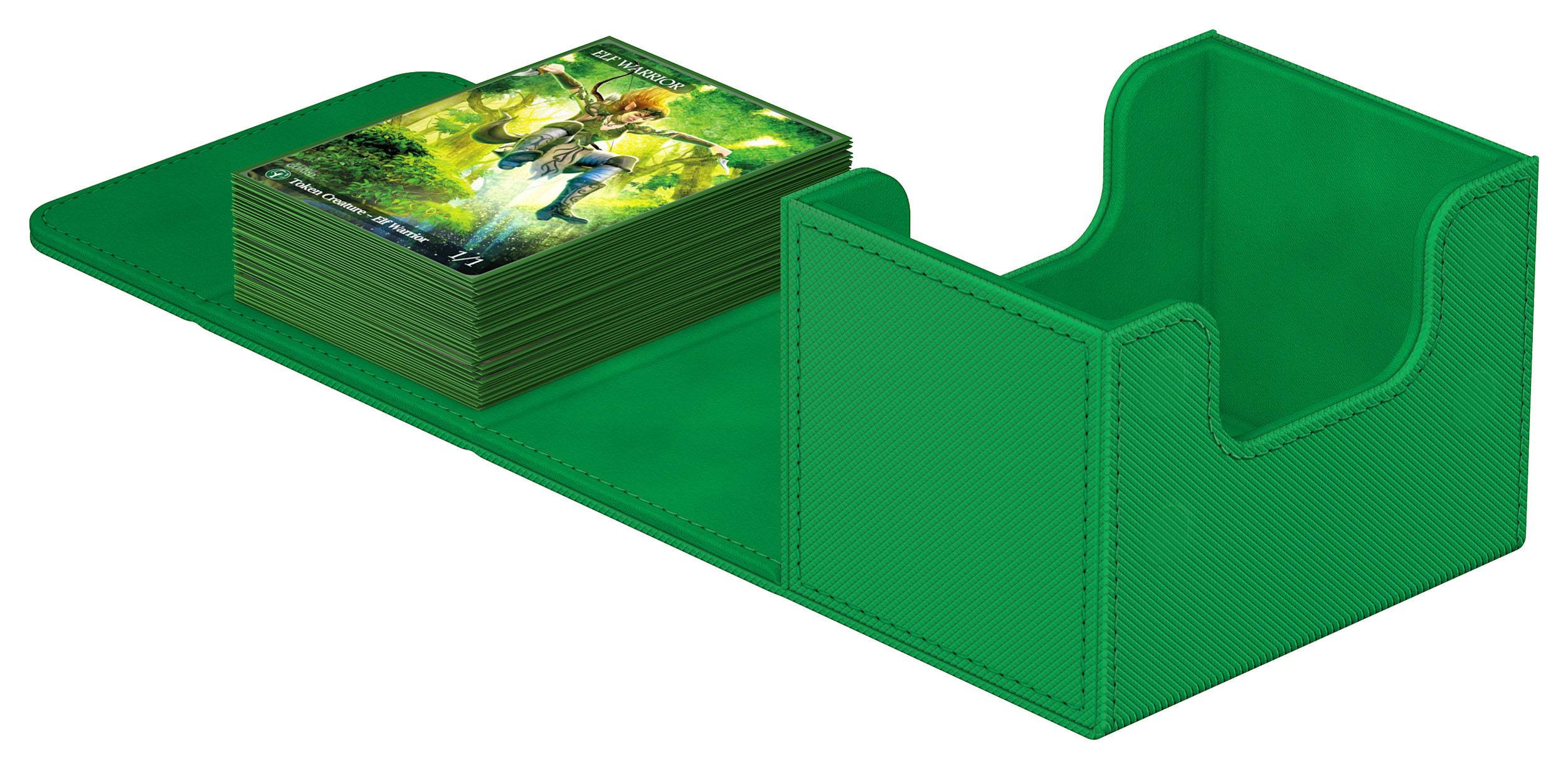 Ultimate Guard Sidewinder 100+ XenoSkin Monocolor Green - Loaded Dice