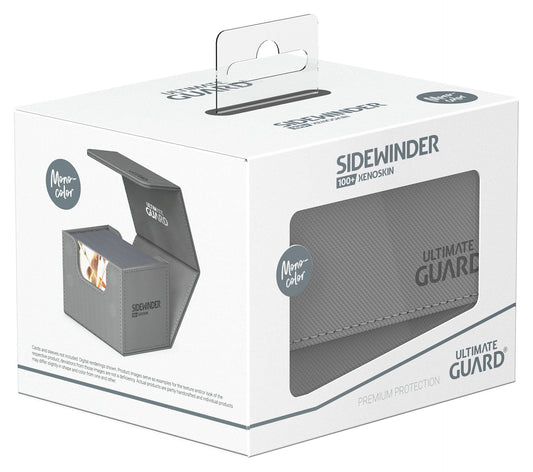 Ultimate Guard Sidewinder 100+ XenoSkin Monocolor Grey - Loaded Dice