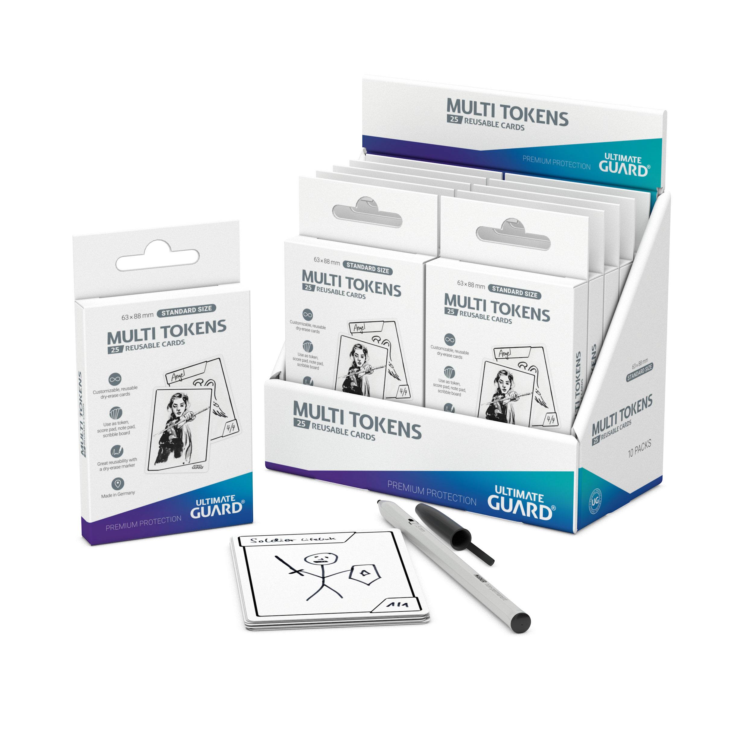 Ultimate Guard Multi Tokens Standard Size (25) - Loaded Dice