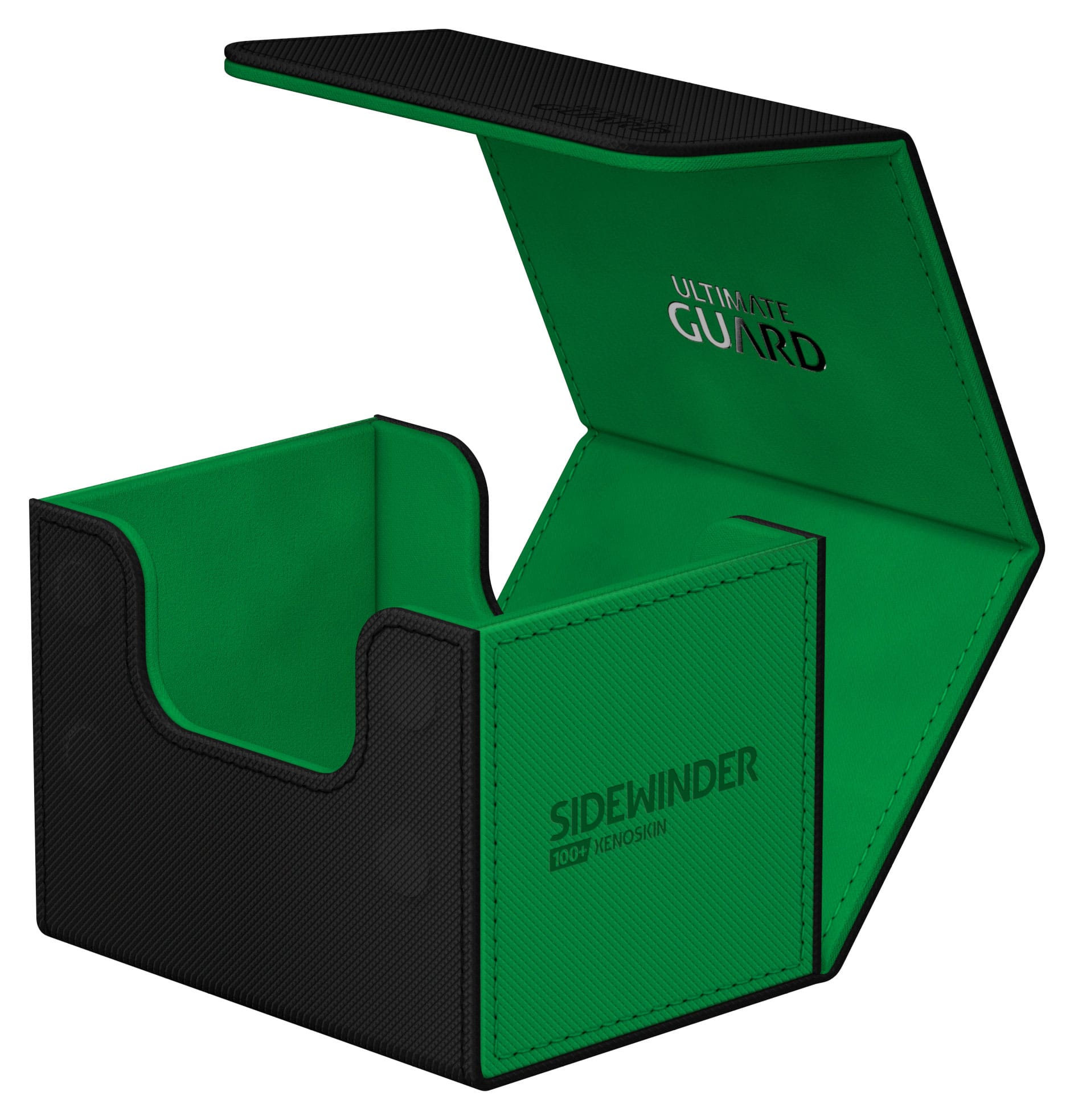 Ultimate Guard Sidewinder 100+ Xenoskin Synergy - Black/Green - Loaded Dice
