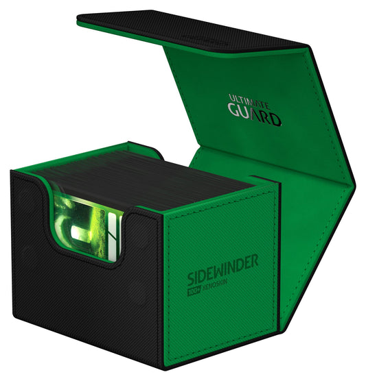 Ultimate Guard Sidewinder 100+ Xenoskin Synergy - Black/Green - Loaded Dice