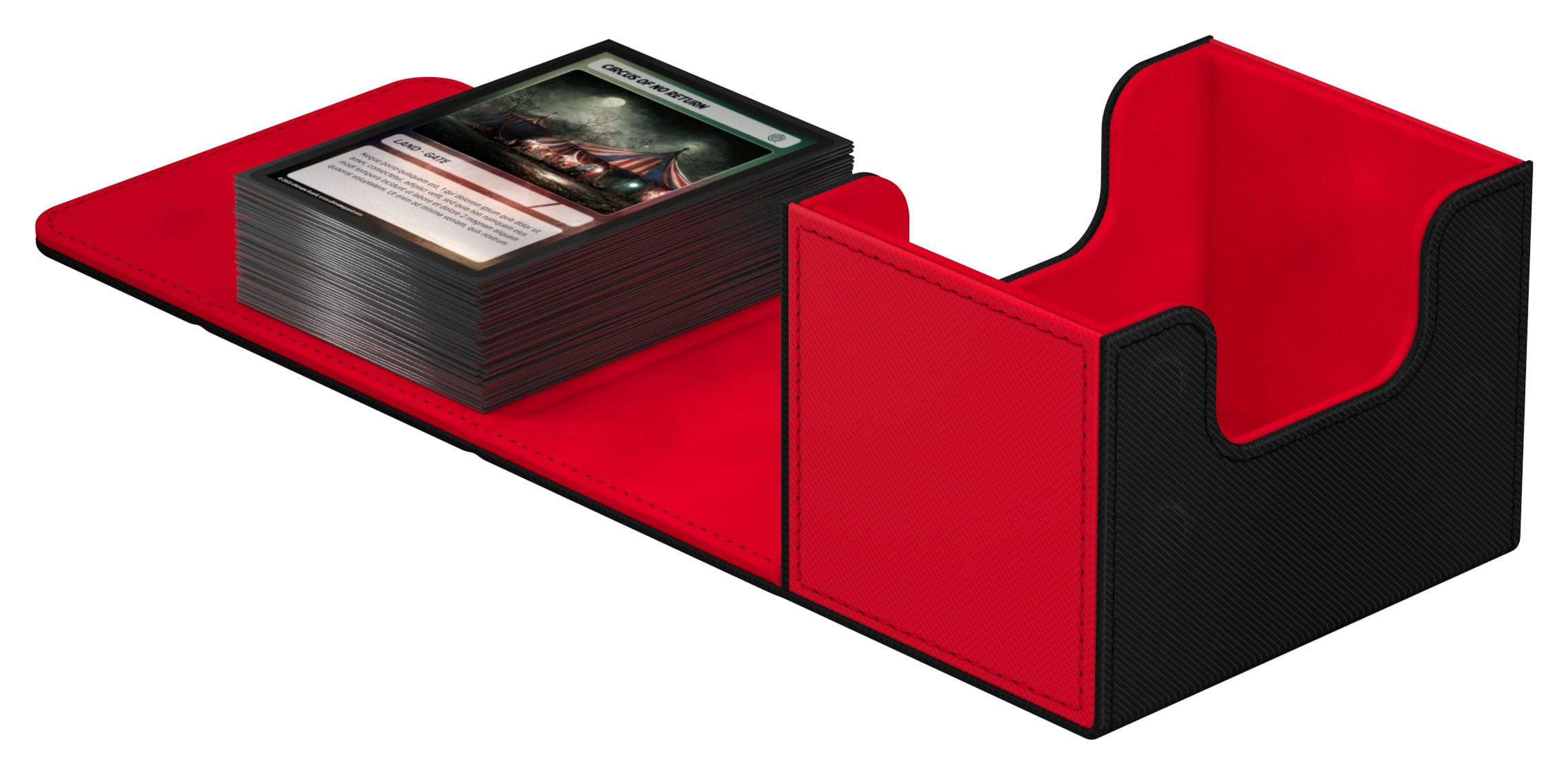 Ultimate Guard Sidewinder 100+ Xenoskin Synergy - Black/Red - Loaded Dice