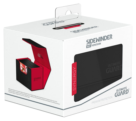 Ultimate Guard Sidewinder 100+ Xenoskin Synergy - Black/Red - Loaded Dice