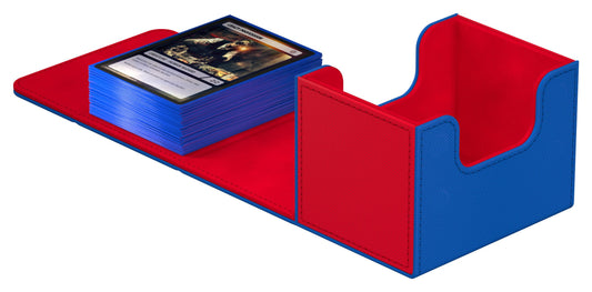 Ultimate Guard Sidewinder 100+ Xenoskin Synergy - Blue/Red - Loaded Dice