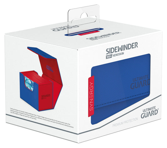 Ultimate Guard Sidewinder 100+ Xenoskin Synergy - Blue/Red - Loaded Dice