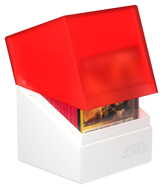 Ultimate Guard Boulder 100+ Synergy - Red/White - Loaded Dice