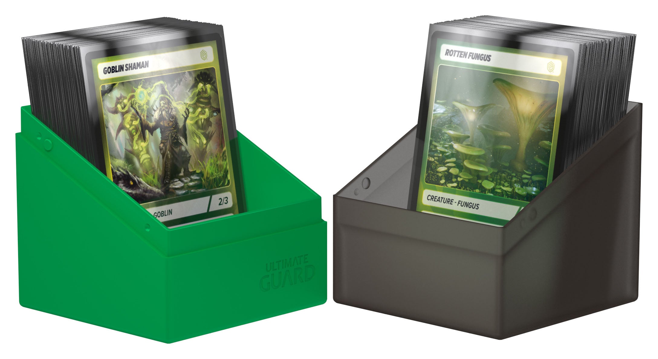 Ultimate Guard Boulder 100+ Synergy - Black/Green - Loaded Dice