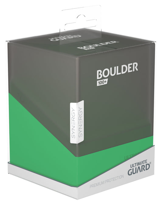 Ultimate Guard Boulder 100+ Synergy - Black/Green - Loaded Dice