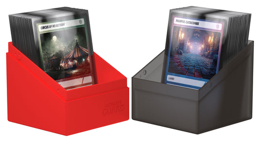 Ultimate Guard Boulder 100+ Synergy - Black/Red - Loaded Dice