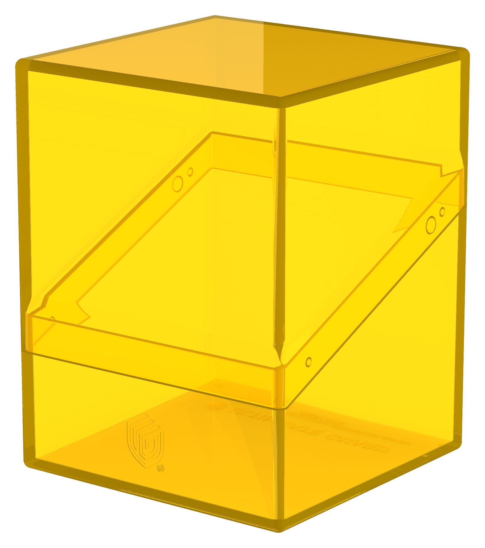 Ultimate Guard Boulder 100+ Clear - Amber - Loaded Dice